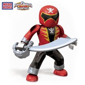 Red Power Ranger Minifigure - Mega Bloks Power Rangers Super Megaforce
